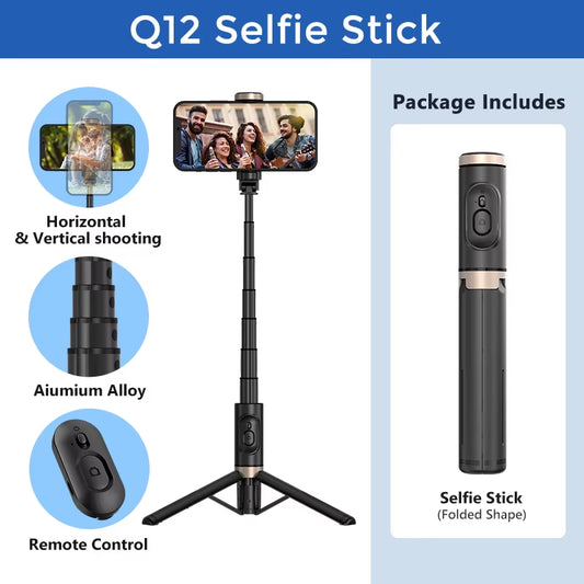 Bluetooth Wireless Handheld Selfie Stick