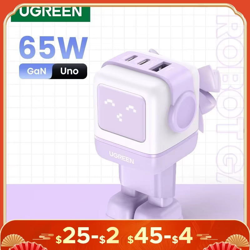 65W Gan Charger Robot